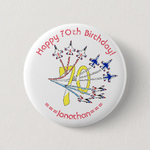 Thunderbirds 70th Birthday Badge