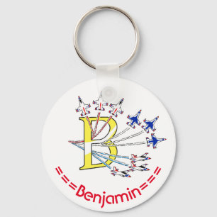 Thunderbirds - B - Initial Key Ring