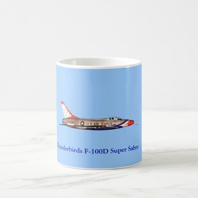 Thunderbirds F-100 Mug (Center)