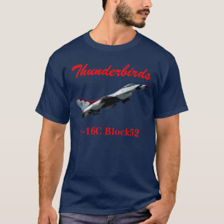 Thunderbirds F-16C Block52 Shirt