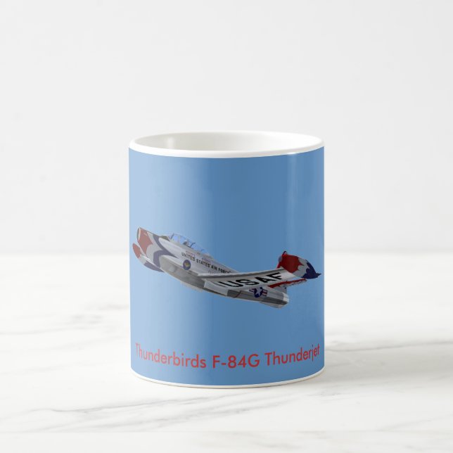Thunderbirds F-84G Mug (Center)