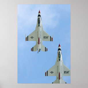 Thunderbirds Flight Demonstration Team Poster