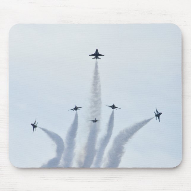 Thunderbirds Split Formation Mouse Mat (Front)