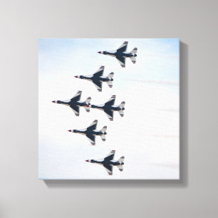 Thunderbirds Wrapped Canvas