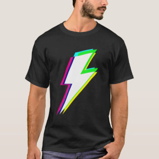 Thunderbolt Cool Lightning In Trippy Electric Bolt T-Shirt
