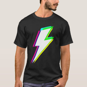 Thunderbolt Cool Lightning In Trippy Electric Bolt T-Shirt