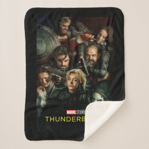 Thunderbolts*   Group Fighting Theatrical Sherpa Blanket