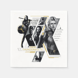 Thunderbolts*   Group Graphic Napkin