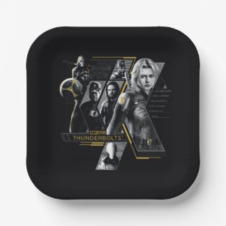Thunderbolts* | Group Graphic Paper Plate