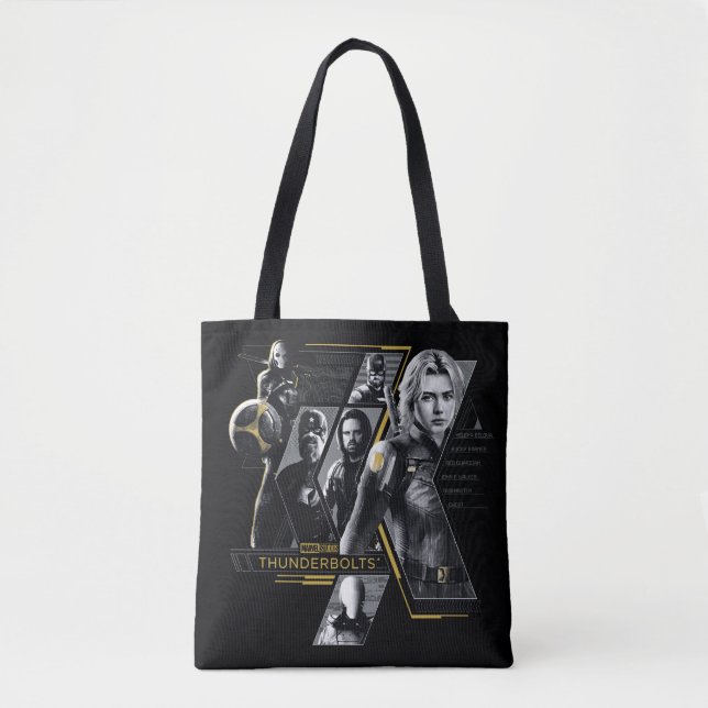 Thunderbolts* | Group Graphic Tote Bag (Front)