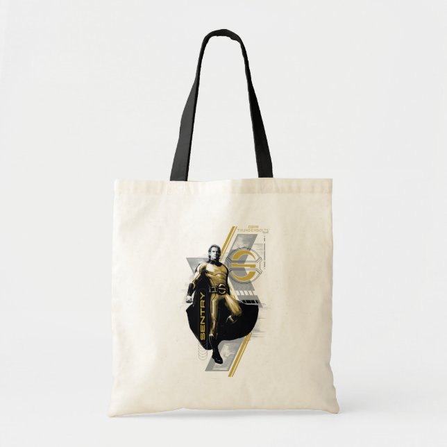 Thunderbolts* | Sentry Character Graphic Tote Bag (Front)