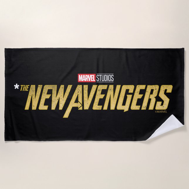 Thunderbolts* | *The New Avengers Logo Beach Towel (Front)