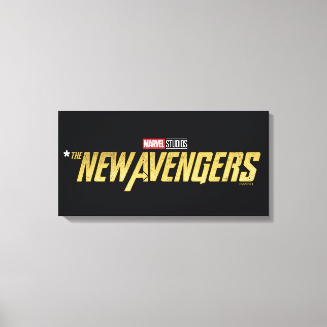 Thunderbolts* | *The New Avengers Logo Canvas Print (Front)