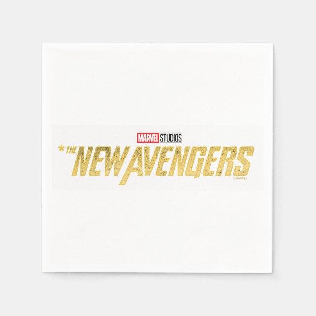 Thunderbolts* | *The New Avengers Logo Napkin (Front)