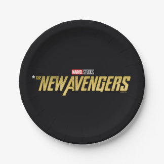 Thunderbolts* | *The New Avengers Logo Paper Plate