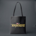 Thunderbolts* | *The New Avengers Logo Tote Bag<br><div class="desc">Official-inspired logo for Marvel Studios' The New Avengers. This high-impact design features a textured gold title card with the iconic asterisk motif. Perfect for fans of the Thunderbolts and the future of the Marvel Cinematic Universe. High-quality graphic suitable for apparel,  posters,  and custom Marvel gifts.</div>