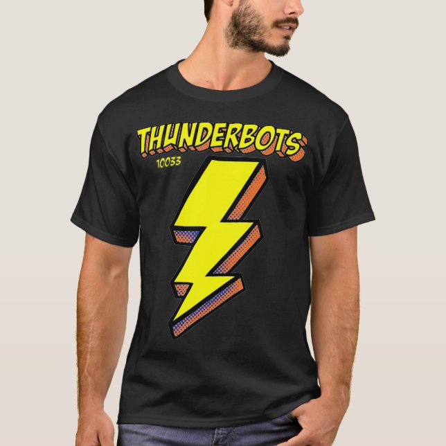 Thunderbots Robotics Team  T-Shirt (Front)