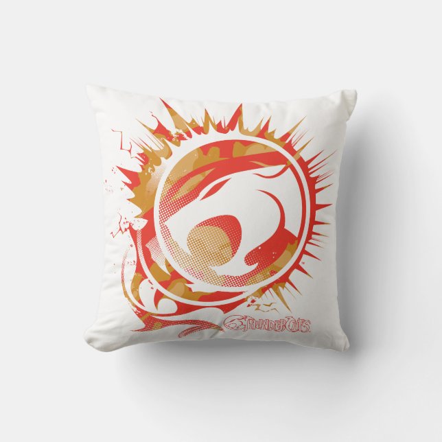 ThunderCats | Explosive Logo Graphic Cushion (Front)