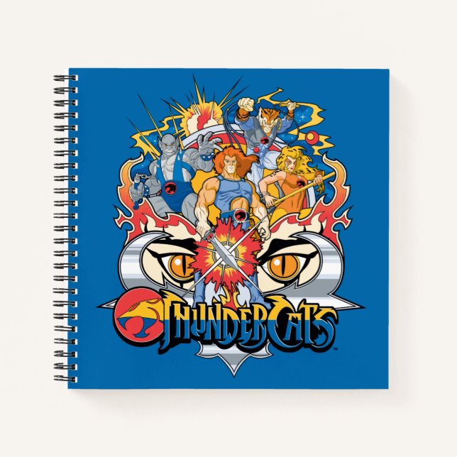 ThunderCats | Firey Group Graphic Notebook (Front)