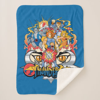 ThunderCats | Firey Group Graphic Sherpa Blanket