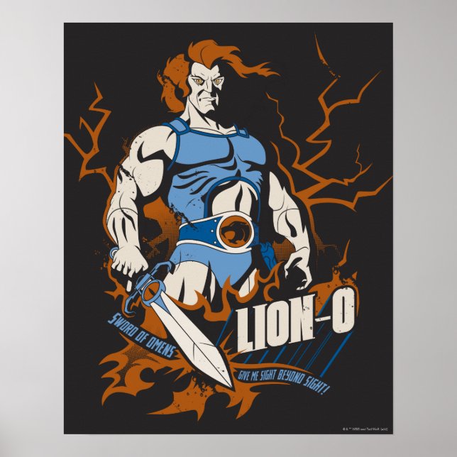 ThunderCats | Lion-O Electric Graphic Poster (Front)