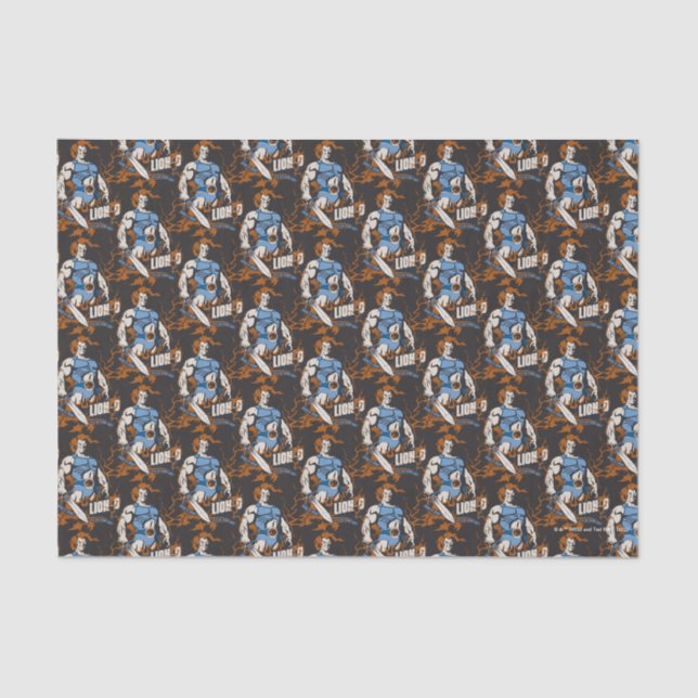ThunderCats | Lion-O Electric Graphic Tissue Paper (Front)