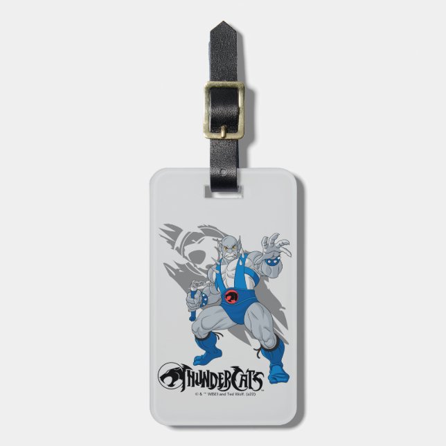 ThunderCats | Panthro Character Graphic Luggage Tag (Front Vertical)