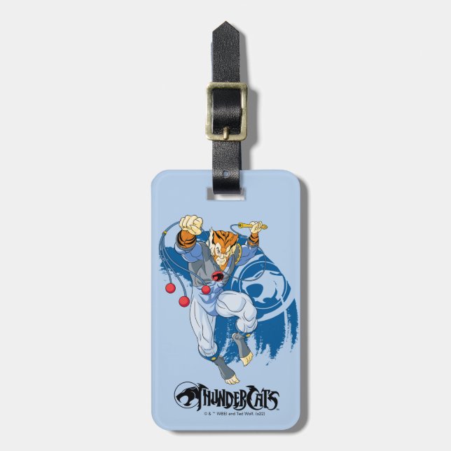 ThunderCats | Tygra Character Graphic Luggage Tag (Front Vertical)