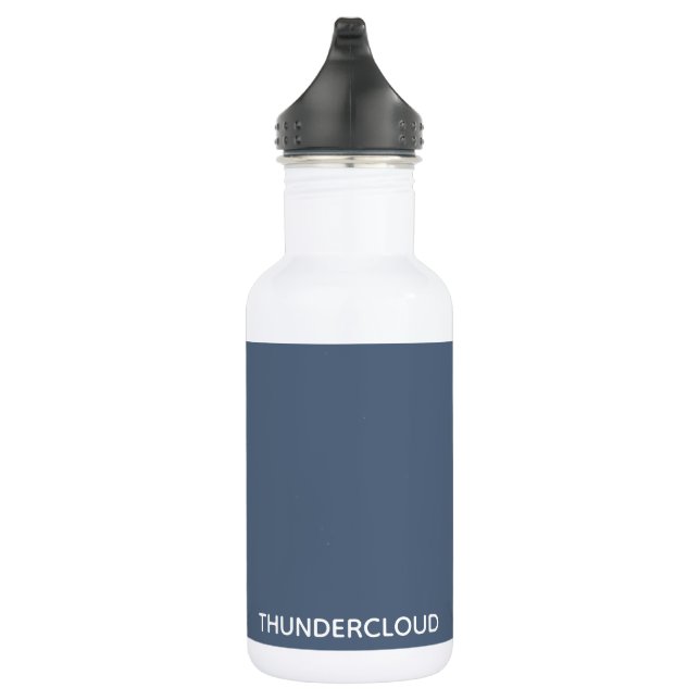Thundercloud Blue-grey Colour Name 532 Ml Water Bottle (Right)