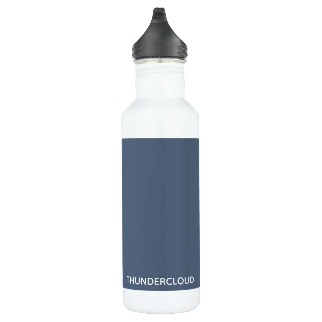 Thundercloud Blue-grey Colour Name 710 Ml Water Bottle (Right)