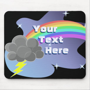 Thundercloud Rainbow Mouse Mat
