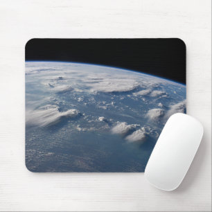 Thunderhead Anvils Of Earth Onto Southern Borneo. Mouse Mat