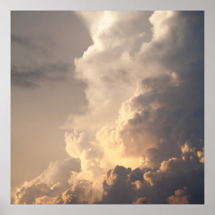 Thunderhead Cloud Heaven Sky Storm Clouds Poster