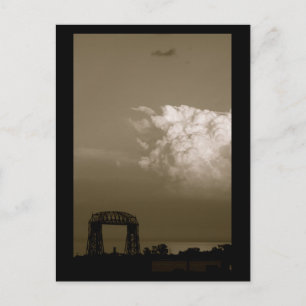 Thunderhead over Lake Superior Postcard