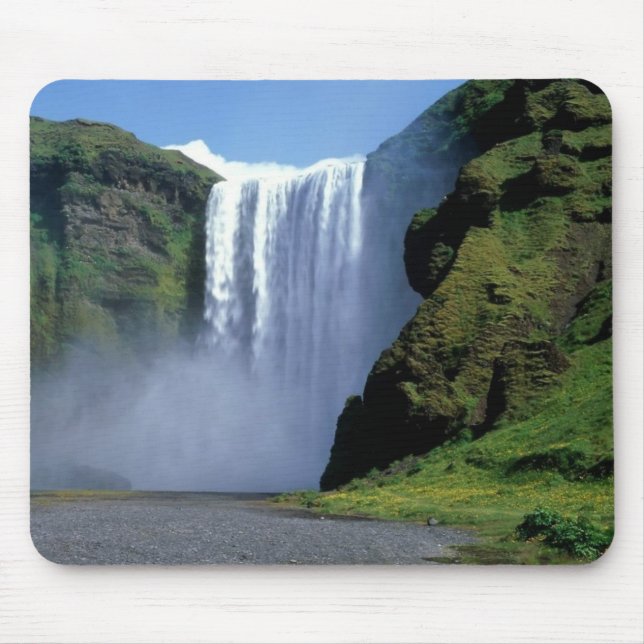 Thundering Mist, Iceland Mouse Mat (Front)