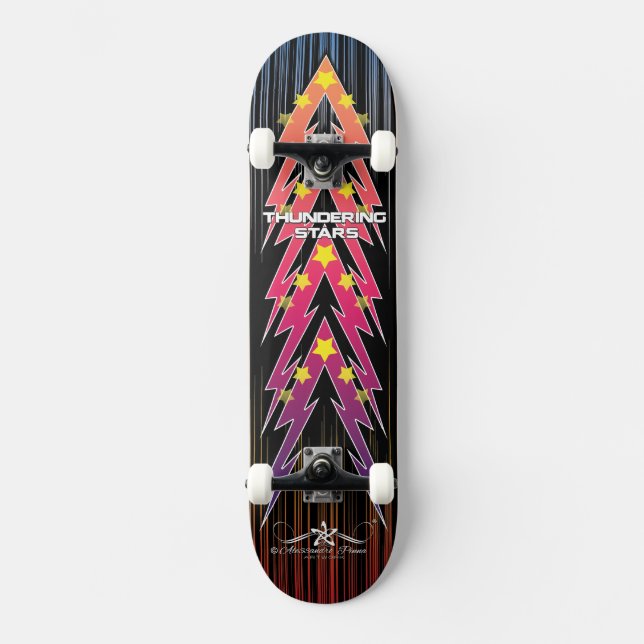 Thundering Stars 4/6 Skateboard (Front)