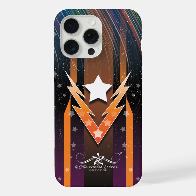 Thundering Stars iPhone Case (Back)