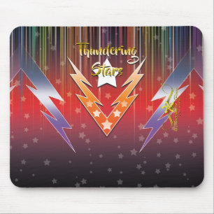 Thundering Stars Mouse Mat