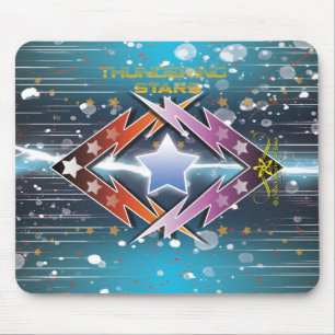 Thundering Stars Mouse Mat