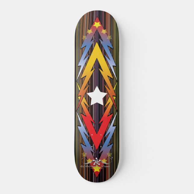 Thundering Stars Skateboard (Front)
