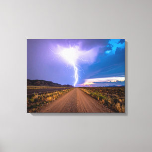 thunderstorm canvas print