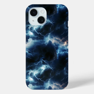 Thunderstorm Lighting Pattern iPhone 15 Case