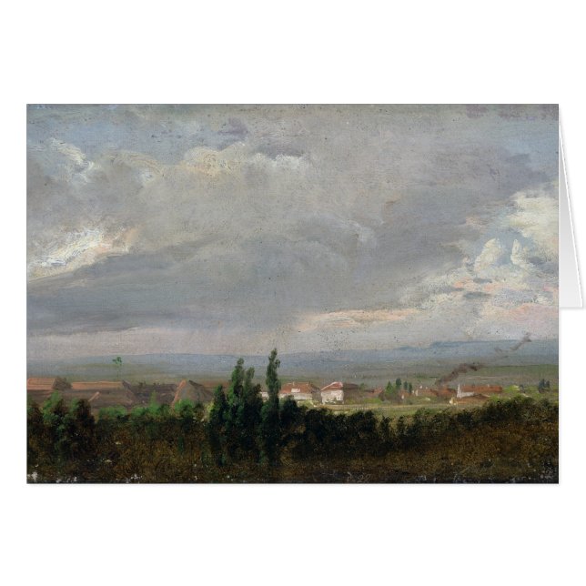 Thunderstorm Near Dresden, 1830 (Front Horizontal)