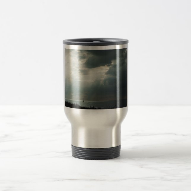 Thunderstorm Sailing Travel Mug (Center)
