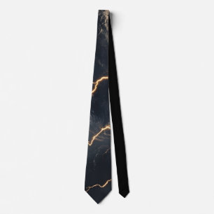 Thunderstorm Tie/Krawatte mit Blitzd Tie