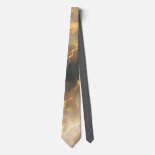 Thunderstorm Tie/Krawatte mit Blitzd Tie