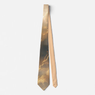 Thunderstorm Tie/Krawatte mit Blitzd Tie