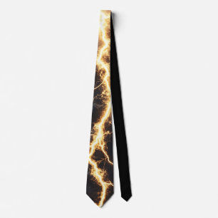 Thunderstorm Tie/Krawatte mit Blitzd Tie