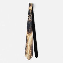 Thunderstorm Tie/tie with lightning