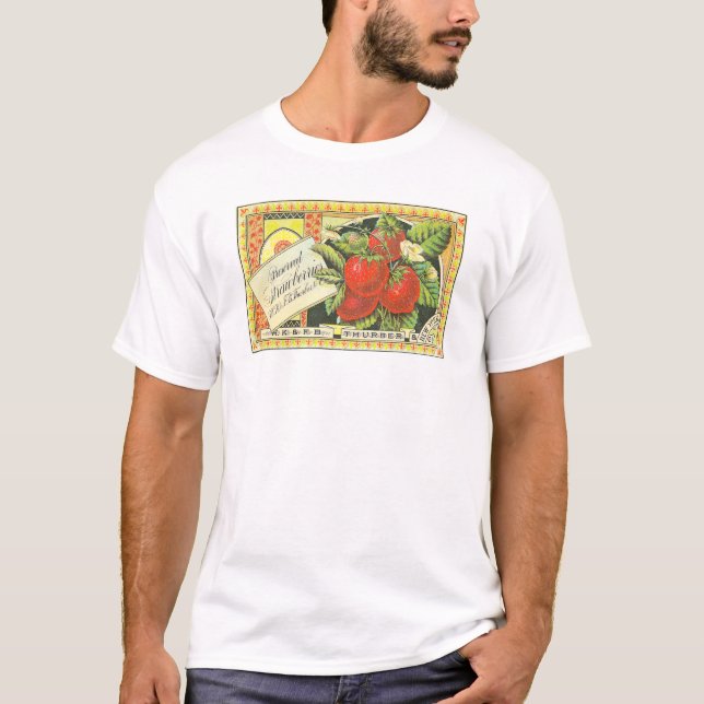Thurber Preserved Strawberries T-Shirt (Front)